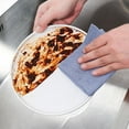thumbnail image 2 of 20PCS/Box Microfiber Towel Absorbent Kitchen Cleaning Dishcloth Non-stick Oil Dish Rags Napkins Tableware Home Cleaning Towels, 2 of 13