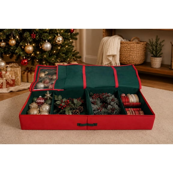 Northlight Multipurpose Christmas Decoration Zippered Storage Bag - 38"