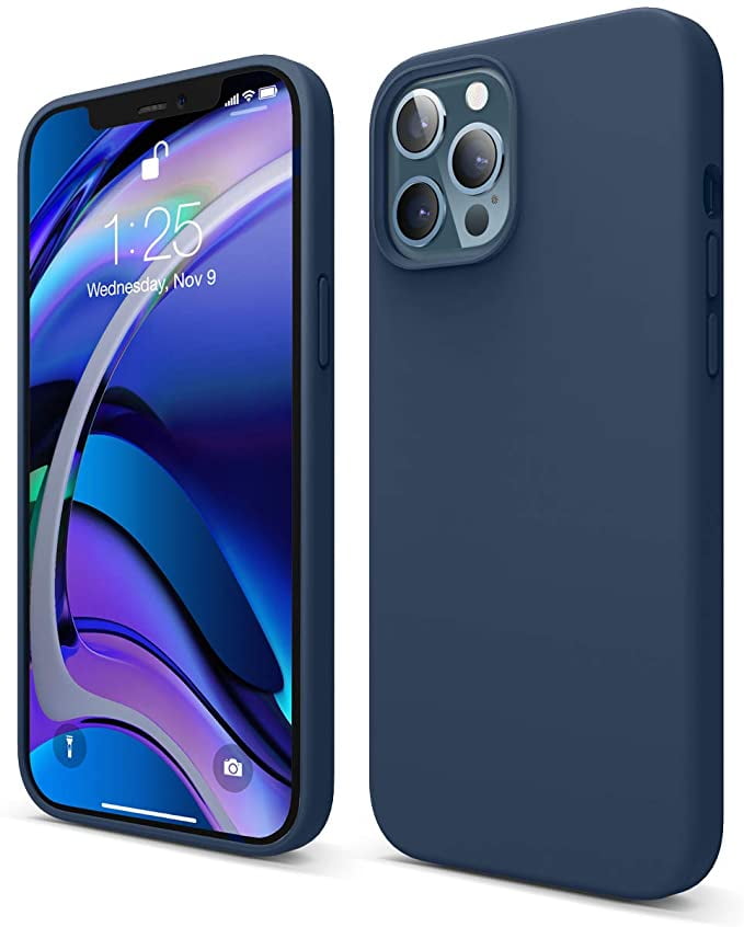Elago Iphone 12 Pro Max Case Liquid Silicone Case For Iphone 12 Pro Max 6 7 Inch Slim Design Full Body Protection Jean Indigo Walmart Com