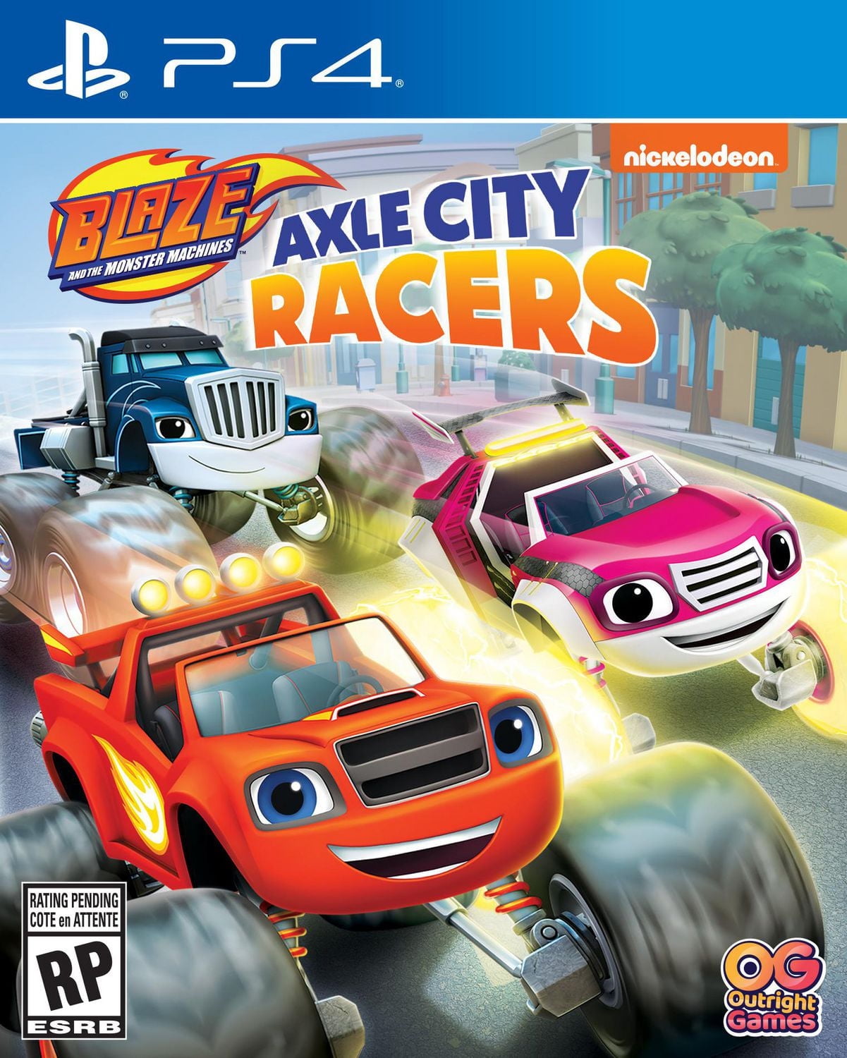 Jeu vidéo Blaze and the Monster Machines Axle City Racers pour PlayStation 4 Playstation 4