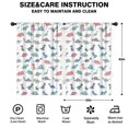 thumbnail image 2 of Blackout Kids Curtains,Colorful Dinosaur Assortment Pattern Childrens Insulated Curtains Set Of 2,Bedroom Essentials,Toddler Room Decor 42"x63", 2 of 5