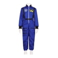 thumbnail image 3 of Disfraz de astronauta para niños y adultos, traje espacial para hombres y mujeres, disfraces de pareja, juego de rol, carnaval, mono con cremallera, disfraces de astronauta blancos, 3 of 4
