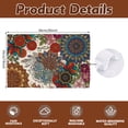 thumbnail image 4 of Stegali Boho Mandala Floral Microfiber Kitchen Towels Set of 2 Absorbent Dish Towels 18x26 Inch, 4 of 7