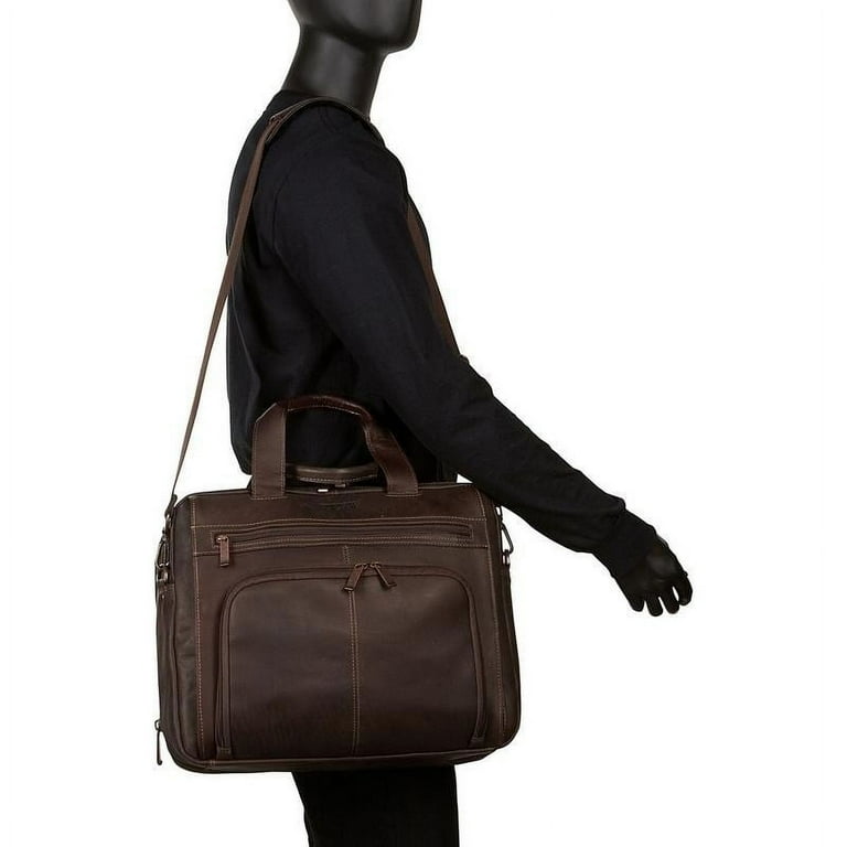 Kenneth Cole Reaction Genuine Colombian Leather Double Compartment