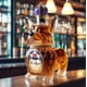 thumbnail image 3 of Whiskey Decanter Wine Bottle - Art Statue, Corgi Whiskey Decanter, 350ml Creative Animal Glass Decanter, Animal Bottle Statue For Scotch Whiskey, Bourbon Whiskey And Vodka, 3 of 5