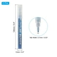 thumbnail image 2 of Metallic Marker Pens, 3 Pack Paint Pens Small Point Colored Markers Art Marker Pen, Blue Silver, 2 of 6