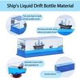 thumbnail image 3 of Toorise Unsinkable Boat in a Box Acrylic Unsinkable Ship Decorative Unsinkable Ship Transparent Unsinkable Cruise Ship Toy Safe Unsinkable Ship for Home Decoration Office Decoration, 3 of 11