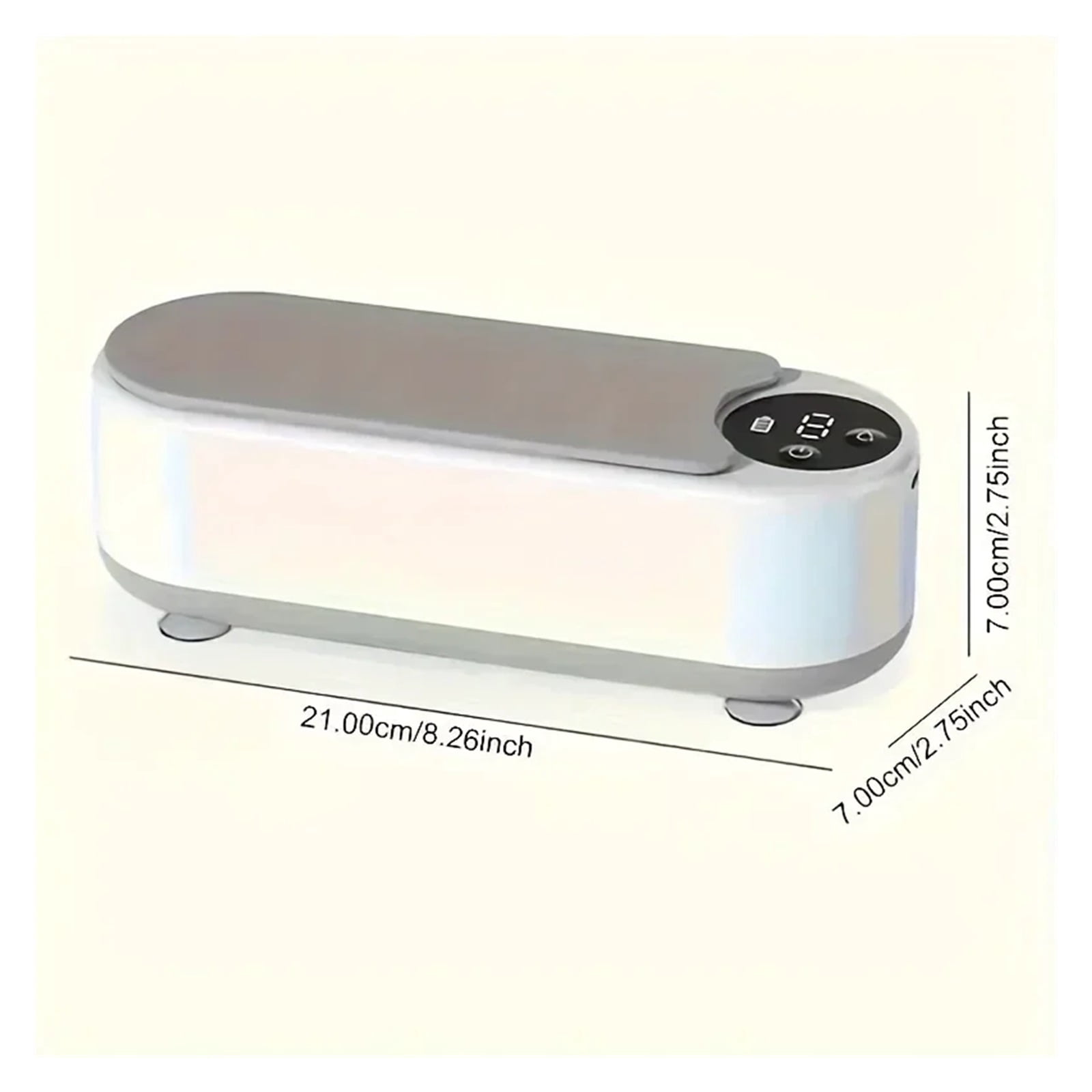 Multifunctional USB Charging Eyeglass Cleaner - 360° Ultrasonic Stereo Cleaning, Deep Cleans Glasses, Jewelry, Makeup Brushes