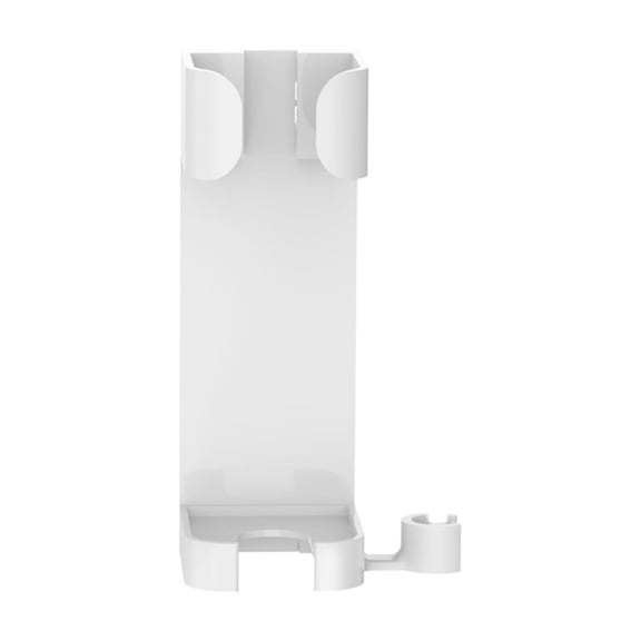 Secure Holder For Hair Appliances Preventing Slip Wall Mount Rack For Curling Iron And Hair Dryer Sturdy ABS Construction