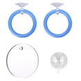 thumbnail image 5 of Betta Fish Tank Accessories Set with Mirror Floating Ball and Training Rings, Betta Aquarium Enrichment Toys Kit with Suction Cups Holder for Exercise Stimulation, 5 of 9