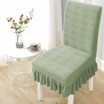 thumbnail image 4 of KQJQS Chair Covers for Dining Chairs, Dining Room Chair Covers, Stretch Chair Slipcovers, Removable Washable Kitchen Chair Cover for Home Hotel Banquet Decoration, 4 of 6