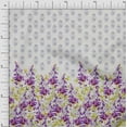 thumbnail image 1 of oneOone Georgette Viscose Fabric Geometric|Leaves & Floral Panel Print Fabric By Yard 42 Inch Wide, 1 of 3
