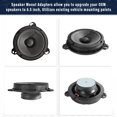 thumbnail image 4 of Soporte adaptador de altavoz de puerta de 6.5 pulgadas para Nissan, 4 of 6