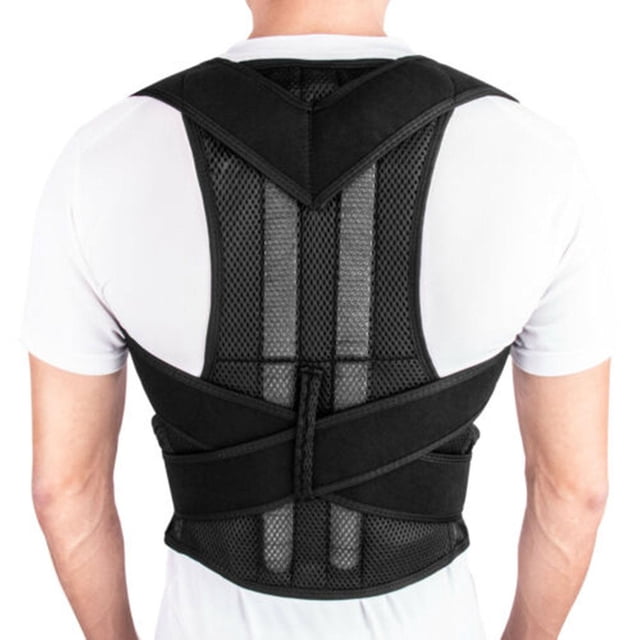 Correcteur de posture léger et respirant pour le dos, correcteur de posture pour femmes et hommes, noir, taille XL