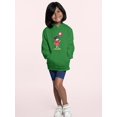 thumbnail image 2 of Girl With A Red Balloon Hoodie Juniors -Image by Shutterstock,  Large, 2 of 4