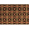 thumbnail image 1 of Ahgly Company Indoor Rectangle Abstract Brown Modern Area Rugs, 7' x 9', 1 of 4
