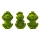 thumbnail image 1 of 户外庭院摆件植绒仿真青蛙草坪摆件 3件套兔子摆件树脂工艺品套装 3件套仿真兔子, 1 of 9