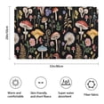 thumbnail image 2 of Red Mushroom Flower Black Pattern Bathroom Rugs Mat,Non Slip Microfiber Bathroom Rug,Rubber Backing,Soft Bathroom Mats for Bathroom Floor,Tub and Shower,20x32in(50x80cm), 2 of 4