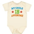 thumbnail image 3 of Inktastic My Uncle is Awesome Boys or Girls Baby Bodysuit, 3 of 5