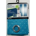 thumbnail image 5 of Your Zone Blackout Grommet Curtain Panel, 1 Panel, Blue/Metallic Diamond, 37" W x 84" L, 5 of 6