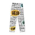 thumbnail image 6 of Balery Hello print Men's Pajama Pants,Ultra Lightweight Pjs,Lounge Pant-Small, 6 of 9