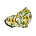thumbnail image 2 of Cauagu Sunflowers And Butterflies Pattern Winter Pet Hoodie Sweatshirts- Dog Hoodie Sweater with Leash Hole - Cute Dog Hoodie - Pet Clothes Puppy Cat Custume -Small, 2 of 8