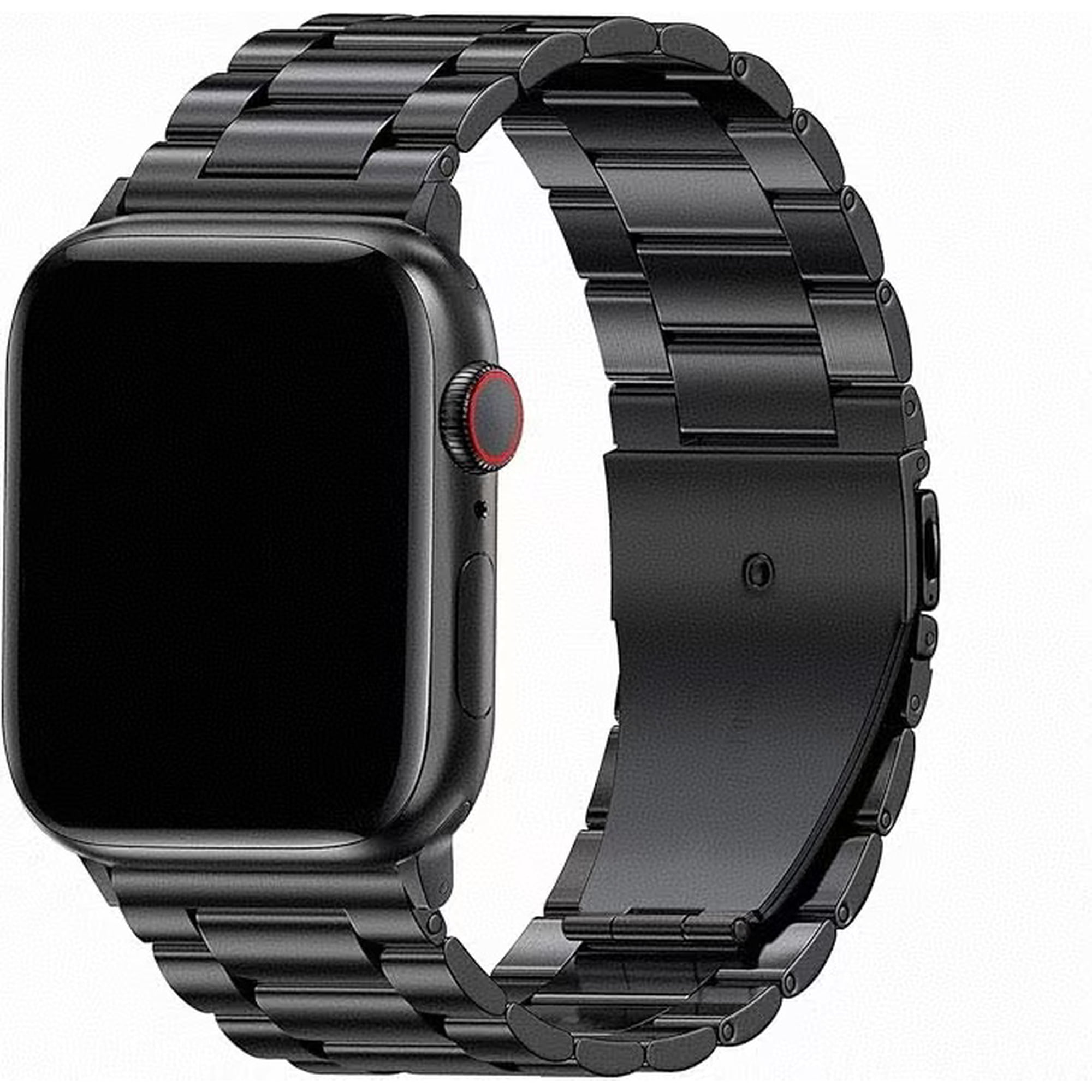 Metal Band Compatible with Apple Watch Bands for Men 49mm 46mm 45mm 44mm 42mm 41mm 40mm 38mm, Business Stainless Steel Strap for iWatch Bands Series 11 10 9 8 7 6 5 4 3 2 1, SE3 2 1, Ultra3 2 1