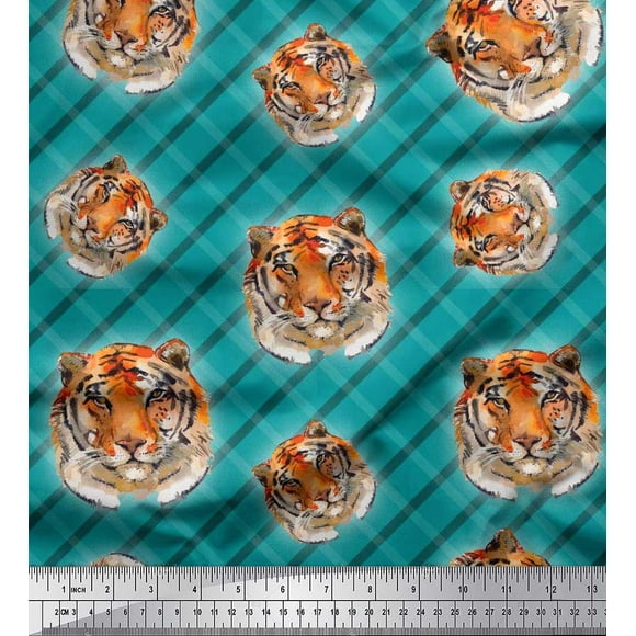 Tiger Print Fabric