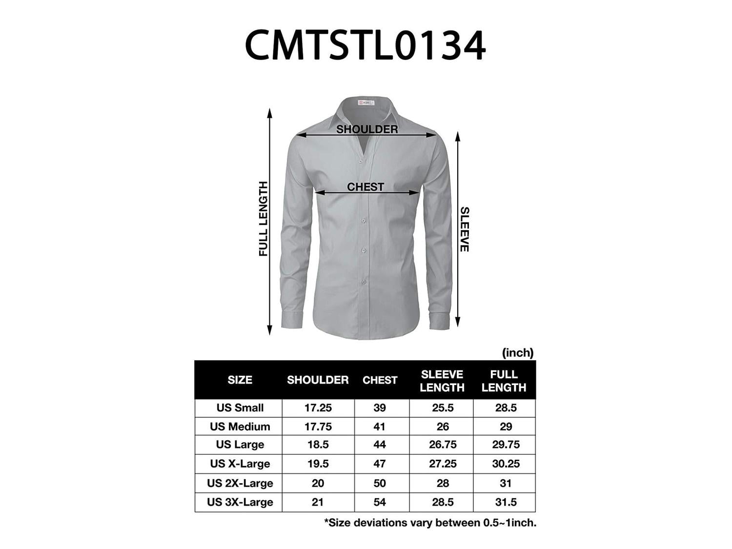 h2h mens casual slim fit