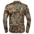 thumbnail image 3 of ScentLok Camo Hunting Jacket for Men - Savanna Aero Crosshair Lightweight Gear (Realtree Edge, X-Large), 3 of 10