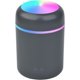 thumbnail image 1 of Humidificador de 300 ml, mini humidificador para automóvil, iluminación ambiental colorida, para el hogar, la oficina, el dormitorio, rociado intermitente y rociado continuo (negro) brillar Electrónica, 1 of 5