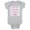Heather Grey, variant on - Im Not Allowed To Date...Ever. - Cute Infant Bodysuit Baby Romper