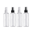 thumbnail image 1 of 4PCS 100ml Spray Bottle, Clear Reusable Plastic Empty Travel Bottle Pocket Atomizer, Spray Bottles, Spray Cosmetics Underbottles, 1 of 5