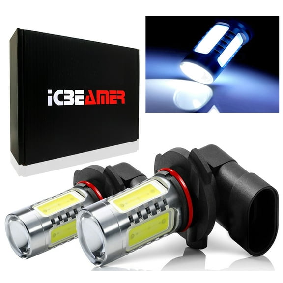 ICBEAMER 9006 9012 HB4 12V 11W Q5 COB LED Plasma Projector Lens 11W Fog Light Bulbs No Error Message