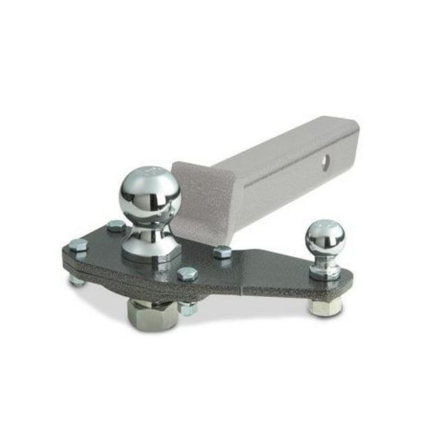 EAZ LIFT Adaptateur de Montage sur Boule Utilitaire Gauche Ou Droite Enduit de Poudre 2 Pouces, Gris