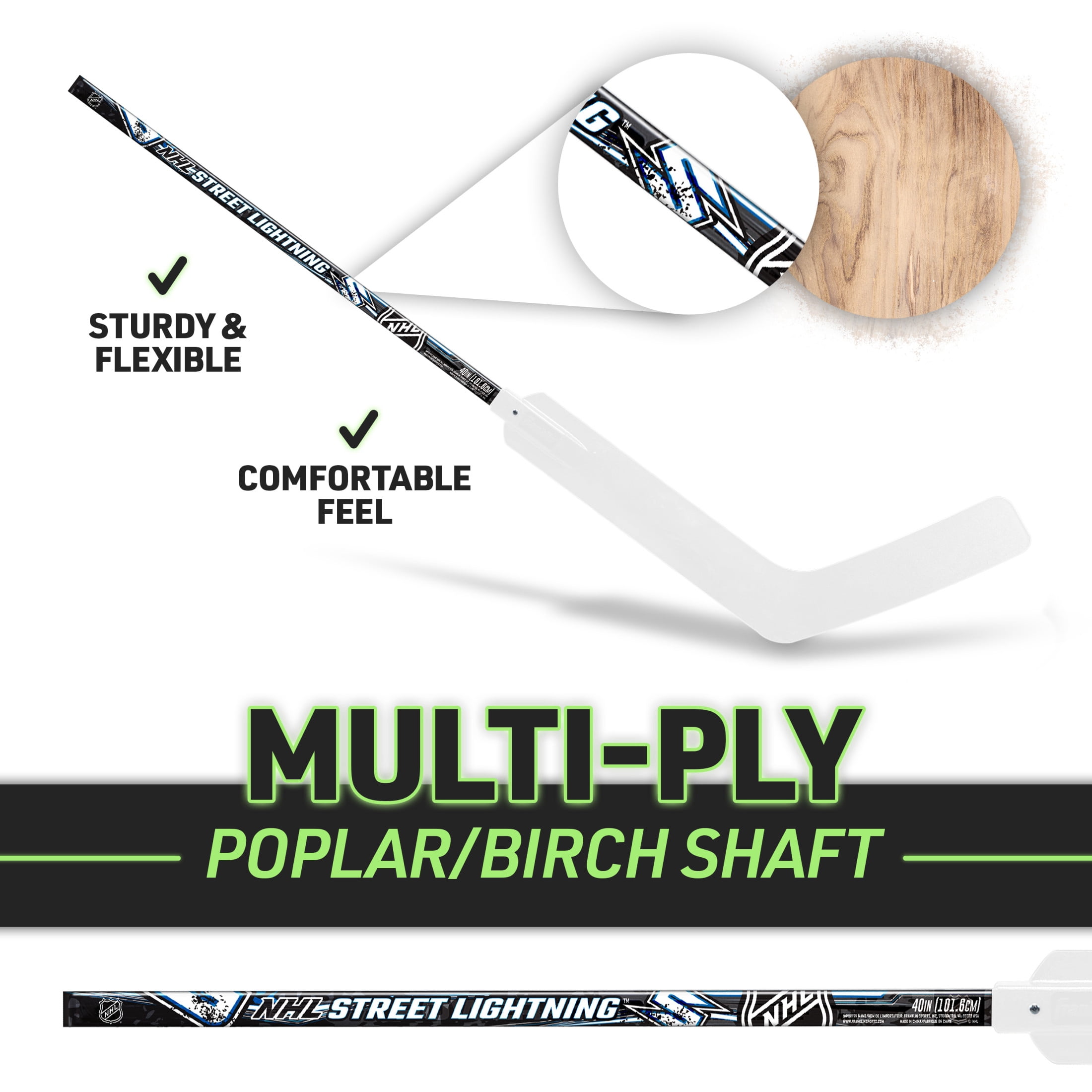 Franklin Sports NHL Street Hockey Youth Goalie Stick - Street