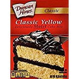 Duncan Hines Classic Yellow Cake Mix 15.25 Oz. Pack Of