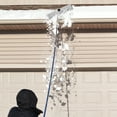 thumbnail image 3 of Costway 20 FT Aluminum Snow Roof Rake 25"Oversized Blade W/ 2 Rollers, 3 of 10