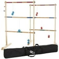 thumbnail image 6 of Ladder Toss Game-Wooden Outdoor Set with 6 Bolas and Storage Bag by Hey! Play!, 6 of 7