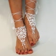 thumbnail image 4 of Barefoot Sandals Handmade Decorative Foot Jewelry Foot Chain for Women, 4 of 5
