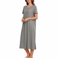 thumbnail image 7 of SCSAlgin Hospital Gowns for Women Labor Delivery Shoulder Surgery Dress Adaptive Clothing Night Robes, 7 of 7