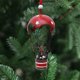 thumbnail image 5 of Colgante de Navidad Ganfancp Hierro Pintado Globos de Navidad Árbol de Navidad Ciervos Muñeco de Nieve Papá Noel Pequeño 1X, 5 of 6