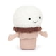 thumbnail image 1 of 5.5" Jellycat Amuseables Ice Cream Cone Stuffed Animal, Emotional Comfort Toys for Kids, Cuddly Kids Toys, 1 of 4