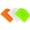 Green, White, Orange, variant on HOMEIORA 2 Pack Dough Scraper - Multi-Purpose Dough Cutter Bowl Scrapers Plastic Baking Tools for Cake, Cream, Butter, Batter