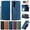 Blue, variant on ETFAST Wallet Card Slot Flip Zipper Leather Phone Case For Samsung Galaxy A54 A34 A14 A73 A53 A33 A23 A72 A52 A42 A32 A22 A12 A71 A51 A41 A31 A21 A70 A50 A40 A30 A20 A10 Leather Phone case