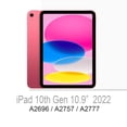 thumbnail image 2 of Funda Feams para iPad 11th Gen 11" 2025 con soporte para lápices, color rosa, 2 of 7