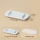 thumbnail image 3 of Máquina para Hacer Cubitos de Hielo (2023), Moldes para Cubitos de Hielo de 6 Agujeros, Hielera para Refrigerador Pequeño Doméstico, Rejilla de Hielo de Fácil Liberación con Tapa., 3 of 3