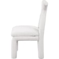 thumbnail image 2 of Pemberly Row Contemporary Cream Boucle Fabric Accent/Dining Chair, 2 of 9
