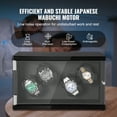 thumbnail image 6 of KFFKFF Watch Winder for 4 Automatic Watches with 2 Quiet Japanese Mabuchi Motors, 6 of 7