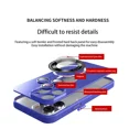 thumbnail image 5 of Funda Magsafe para iPhone 15 14 Plus Pro Max 13 12 11 Pro Max, lente de cristal de lujo, cubierta de teléfono con lupa de carga magnética inalámbrica, 5 of 5